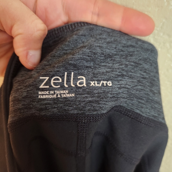 Zella XL Mesh Workout Active Ankle Leggings - Picture 2 of 5